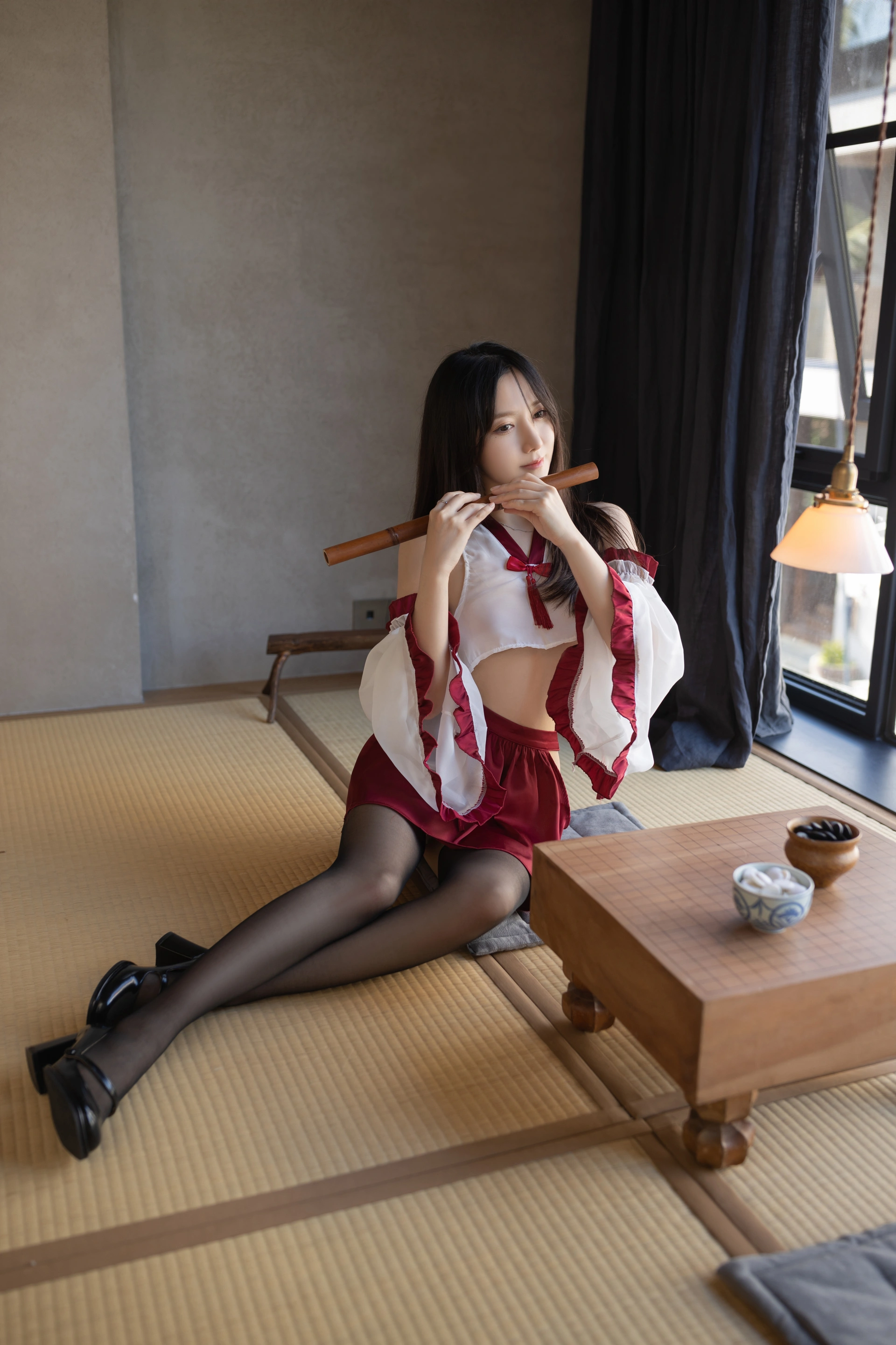 鱼子酱Fish（私拍）- NO.065 《竹子巫》写真 2